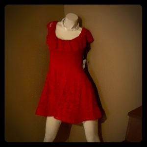 Red Lace Dress